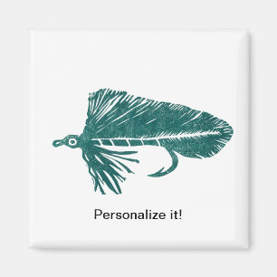 Imán Green Matuka streamer, fly fish, fly tying art