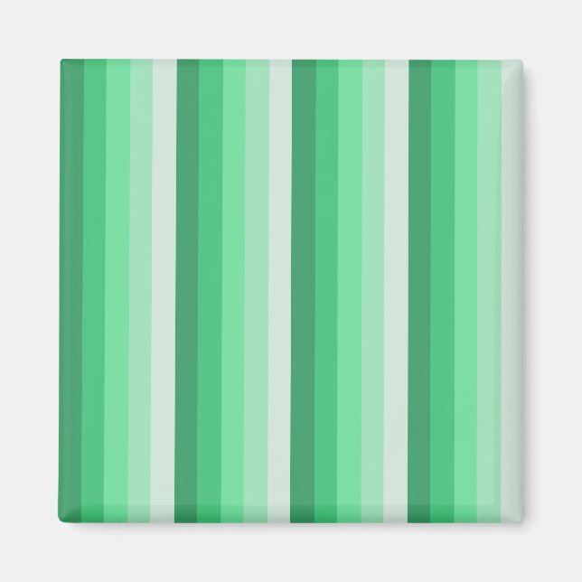 Imán Green shadow stripes (Frente)