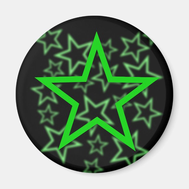 Imán Green Star Magnet (Frente)