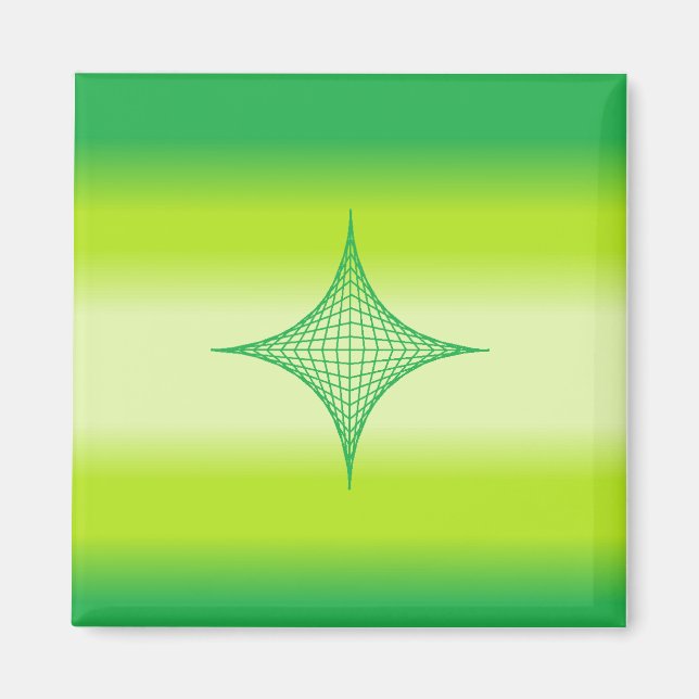 Imán Green Star Magnet (Frente)