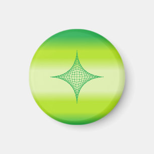 Imán Green Star Magnet (redondo)