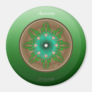Imán Green Sun