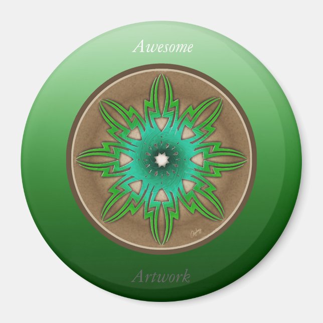 Imán Green Sun (Frente)