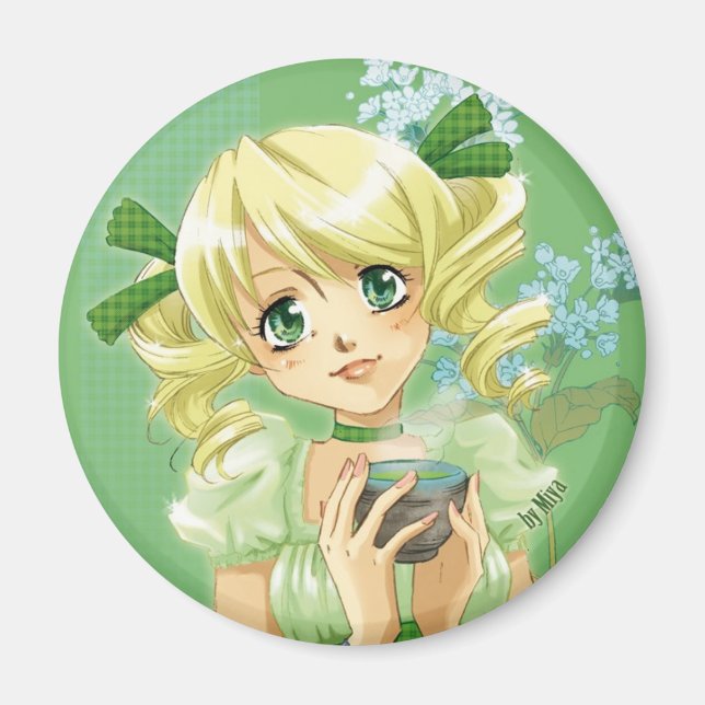 Imán green tea (Frente)
