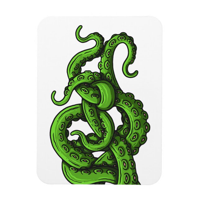 Imán Green Tentacles (Vertical)