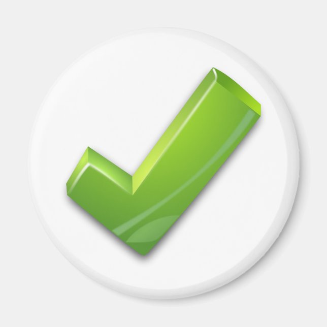 Imán Green-Tick (Frente)