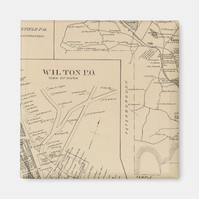 Imán Greenfield, Hillsborough Co (Frente)