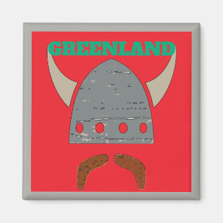 Imán GREENLAND, Cabeza Viking
