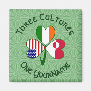 Imán Greenlander nombre de shamrock en irlandés