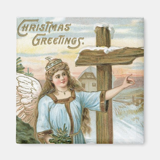 Imán Greetings Angel (Frente)