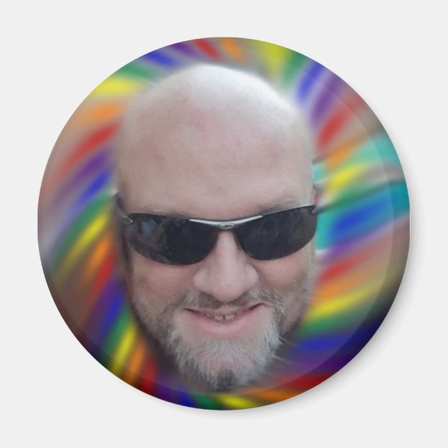 Imán Greg Wahl Rainbow (Frente)