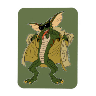 Imán Gremlins Flash Trench Coat de banda