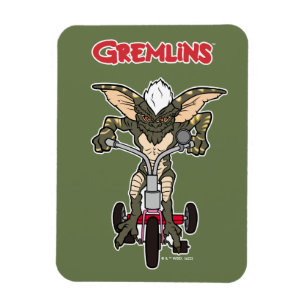 Imán Gremlins Triciclo de franjas