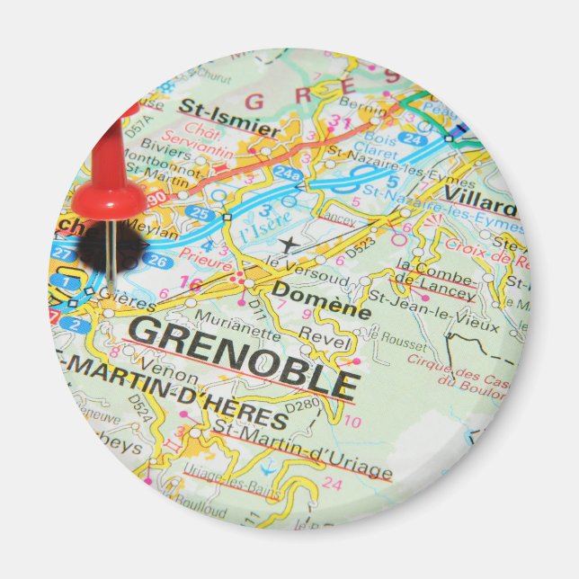 Imán Grenoble, Francia (Frente)