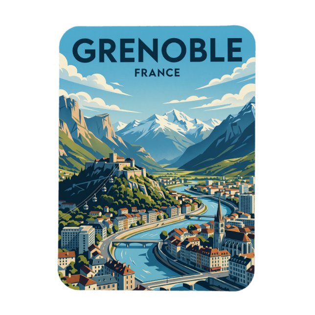 Imán Grenoble Francia (Vertical)
