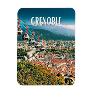 Imán Grenoble Photo Vintage