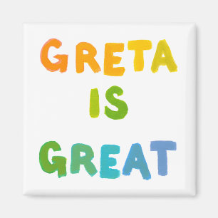 Imán Greta es arte feliz de los grandes regalos