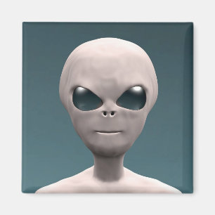 Imán Grey Alien
