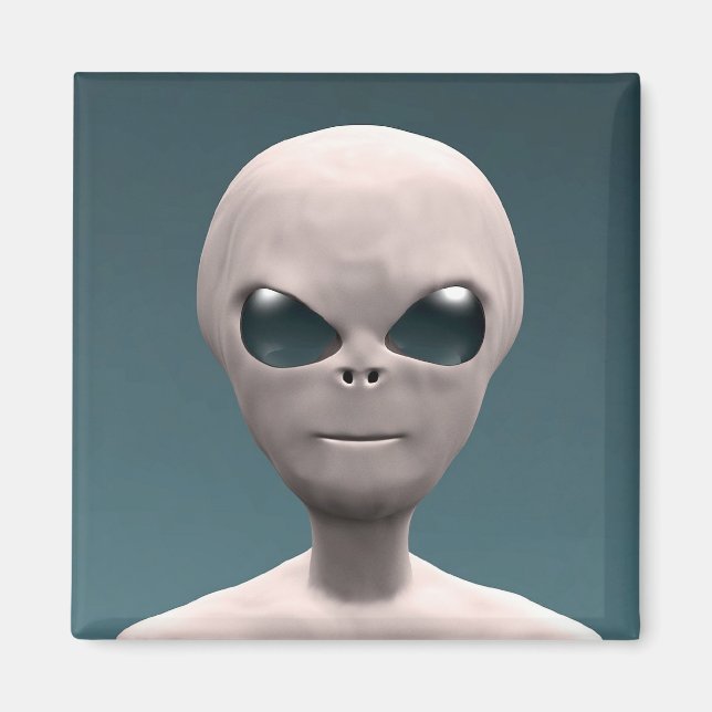 Imán Grey Alien (Frente)