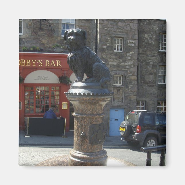 Imán Greyfriars Bobby Edinburgh (Frente)