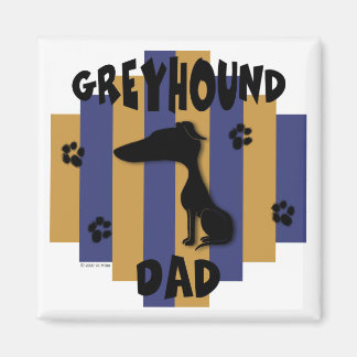 Imán Greyhound Dad Magnet