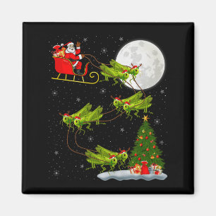 Imán Grhopper Santa Trineo Volador Divertido Mágico Nav