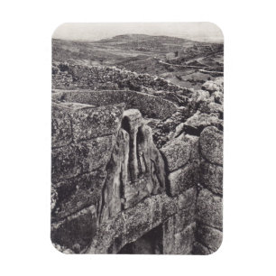 Imán Griego antiguo único de LionsGate Mycenae de la