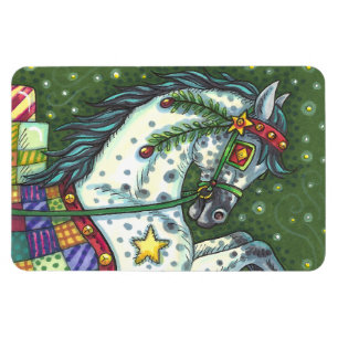IMÁN GRIEGO EN UN CABALLO ABIERTO, COLORIDO