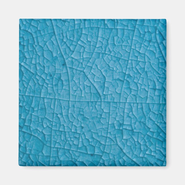 Imán Grietas de piedra azul (Frente)