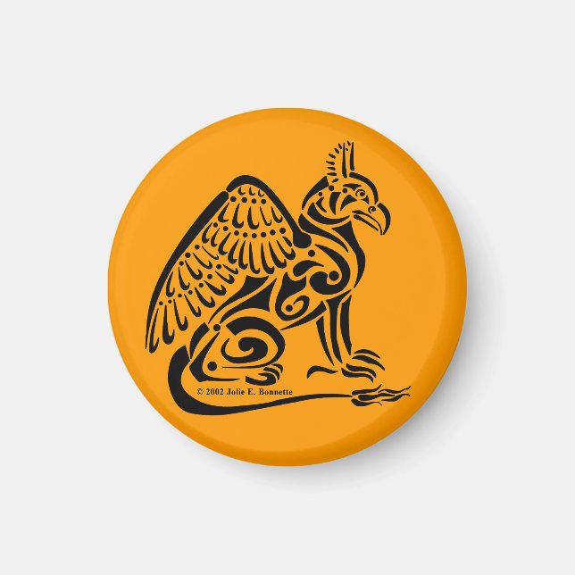 Imán Griffin Round Magnet (Frente)