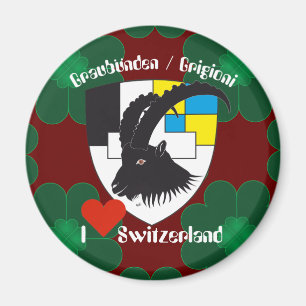 Imán Grigioni Svizzera Magnet