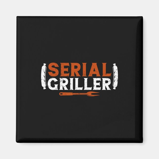 Imán Grill serie Padres Día Funny Grill Bb (Frente)