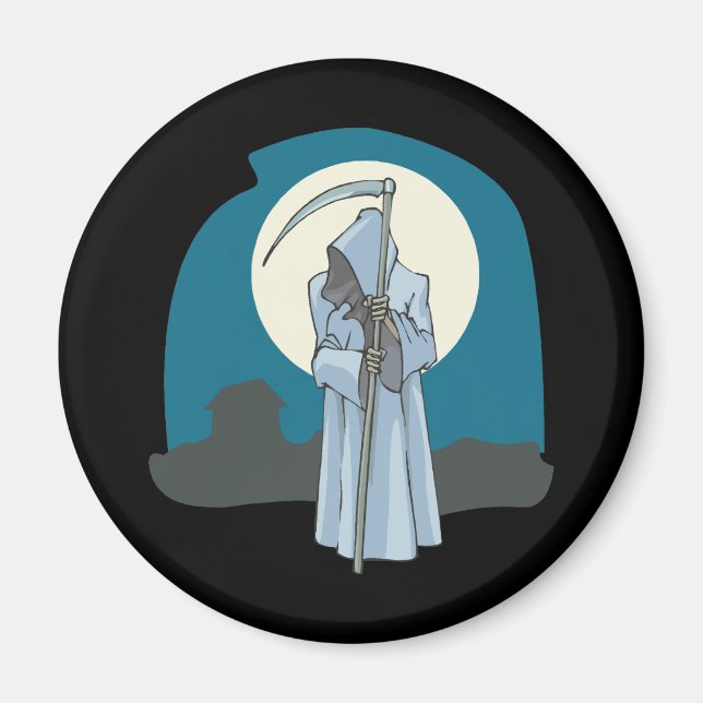Imán Grim Reaper y Moon (Frente)