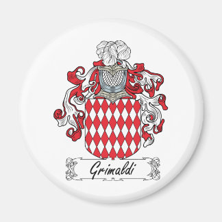 Imán Grimaldi Family Crest