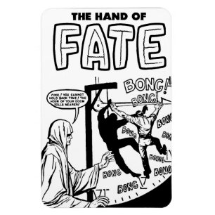 Imán Grimm Reaper Man Holding Back time Comics art