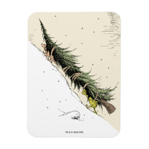Imán Grinch y Max devuelven el árbol de Navidad