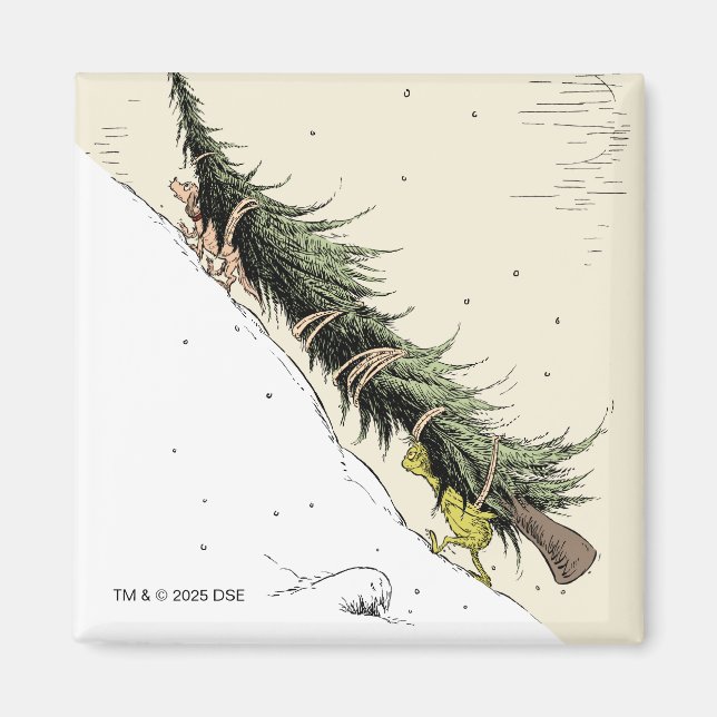 Imán Grinch y Max devuelven el árbol de Navidad (Frente)