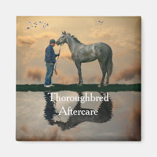 Imán Gris Horario Y Groom OTTB Magnet