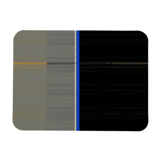 Imán Gris y negro (Horizontal)