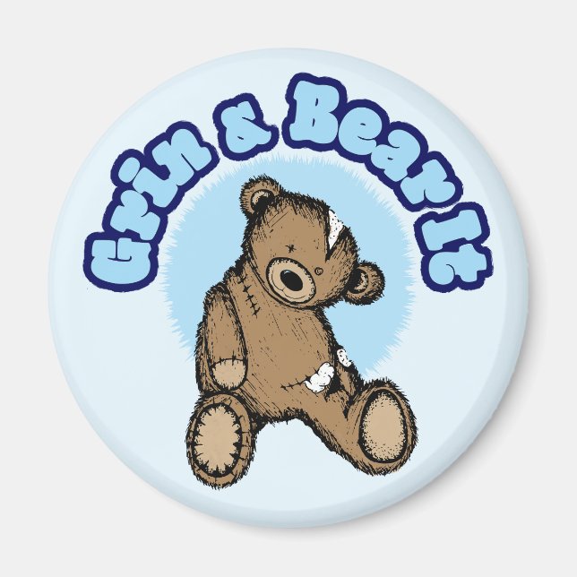 Imán Gritar y aguantar (Frente)