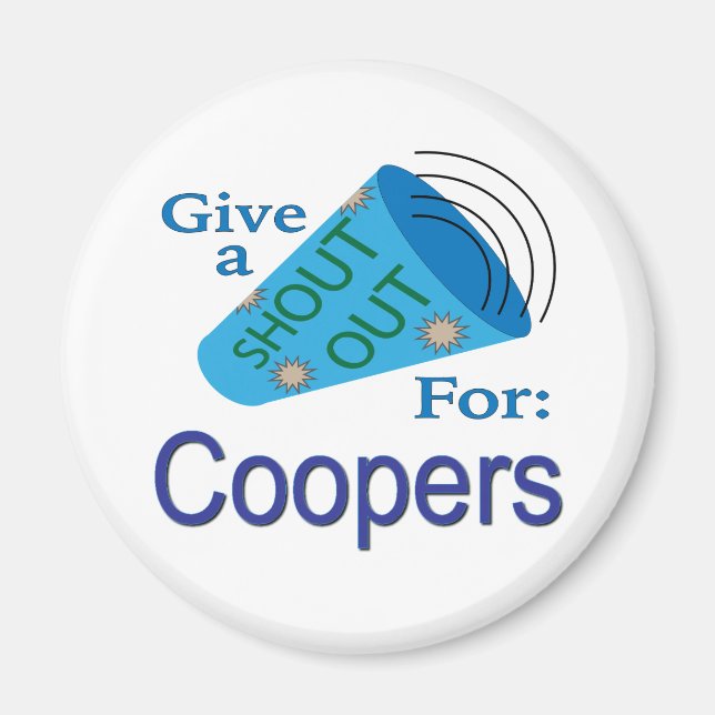 Imán Gritos a Coopers (Frente)