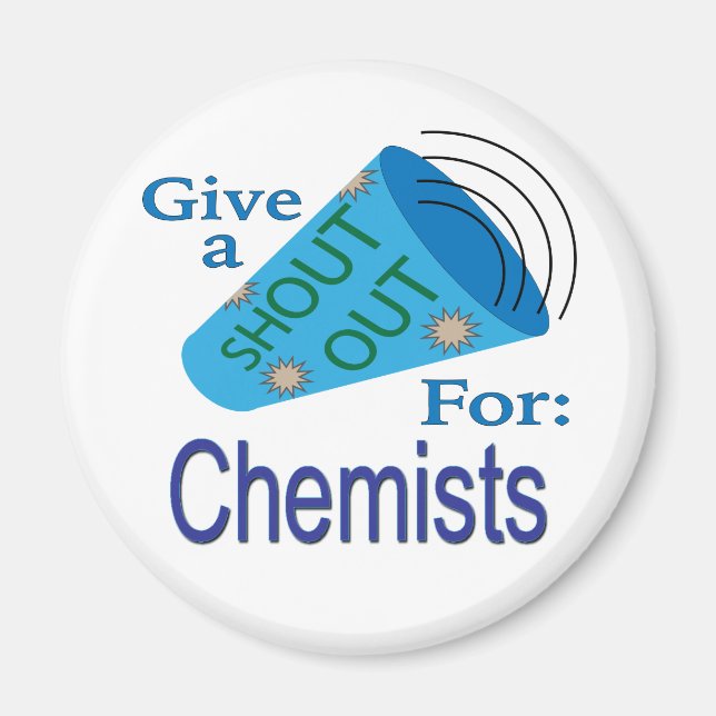 Imán Gritos a favor de los químicos (Frente)