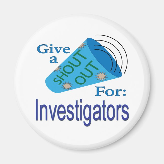 Imán Gritos a los investigadores (Frente)