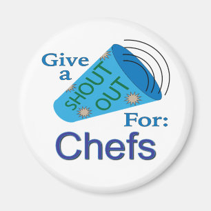 Imán Gritos para los chefs