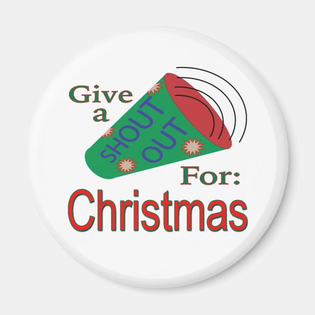 Imán Gritos para Navidades (Frente)