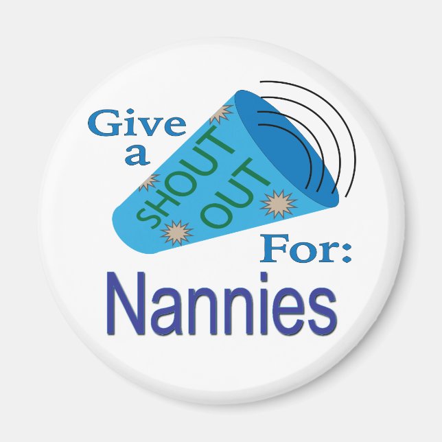 Imán Gritos por nannias (Frente)