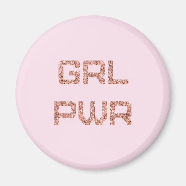 IMÁN GRL PWR - (Frente)