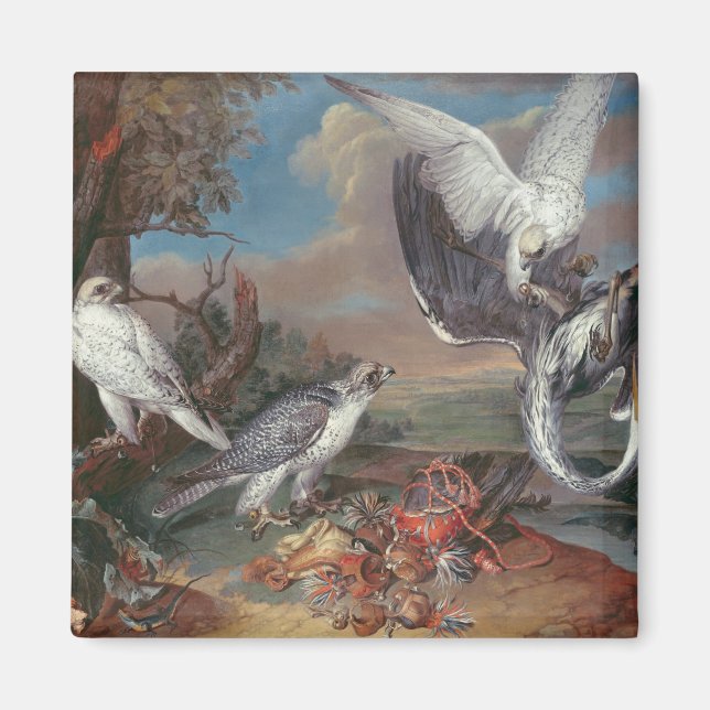 Imán Groenlandia Cyr Falcons (Frente)