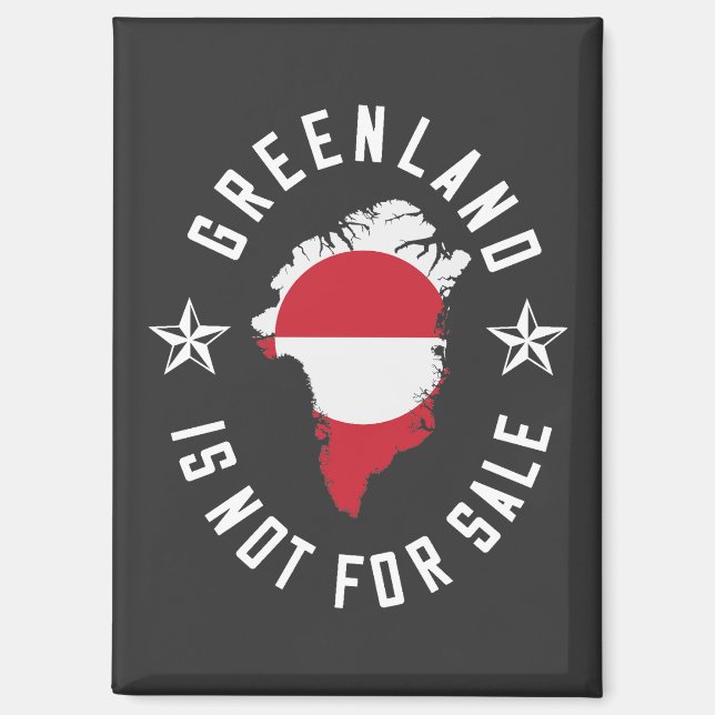 Imán Groenlandia No Está En Venta (Anverso)