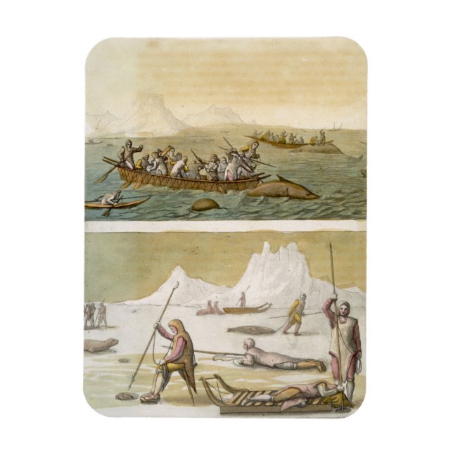 Imán Groenlandia: Pesca de ballenas y caza de focas, de (Vertical)